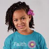 Girls Faith Hope Love T-Shirt