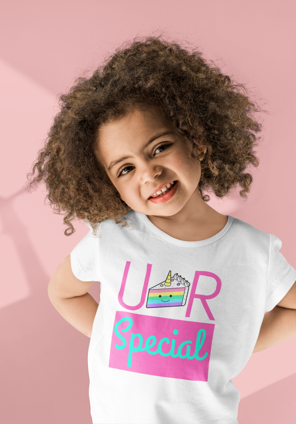 Girls U R Special T-Shirt (pink)