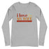 I Love My Wife Long Sleeve T-Shirt (Rust)