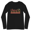 I Love My Husband Long Sleeve T-Shirt (Rust)