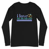 I Love My Husband Long Sleeve T-Shirt (Blue)