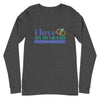 I Love My Husband Long Sleeve T-Shirt (Blue)