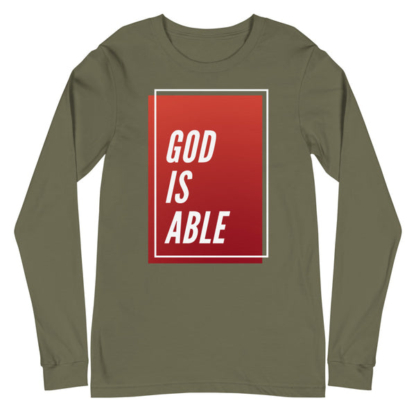 God Is Able T-Shirt Long Sleeve T-Shirt