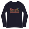 I Love My Husband Long Sleeve T-Shirt (Rust)