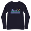 I Love My Husband Long Sleeve T-Shirt (Blue)