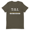 Thank God It's... (White Letters) T-Shirt