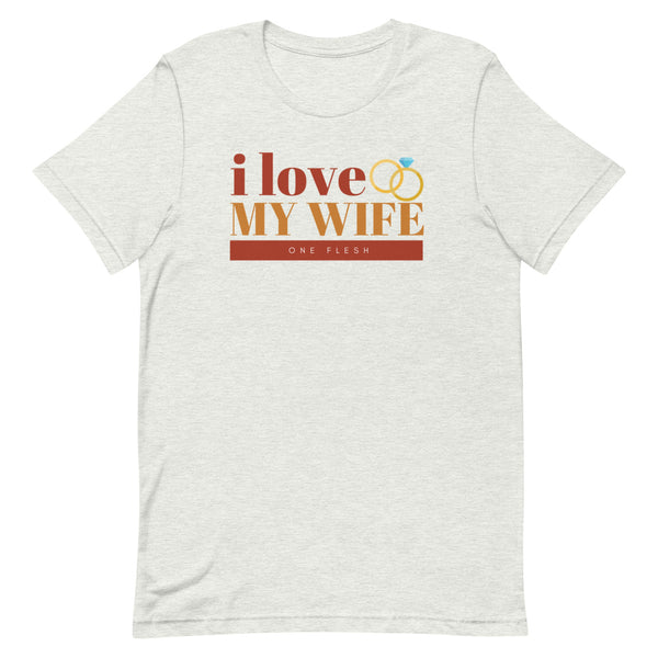 I Love My Wife T-Shirt (Rust)