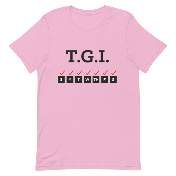 Thank God It's... (Black Letters) T-Shirt