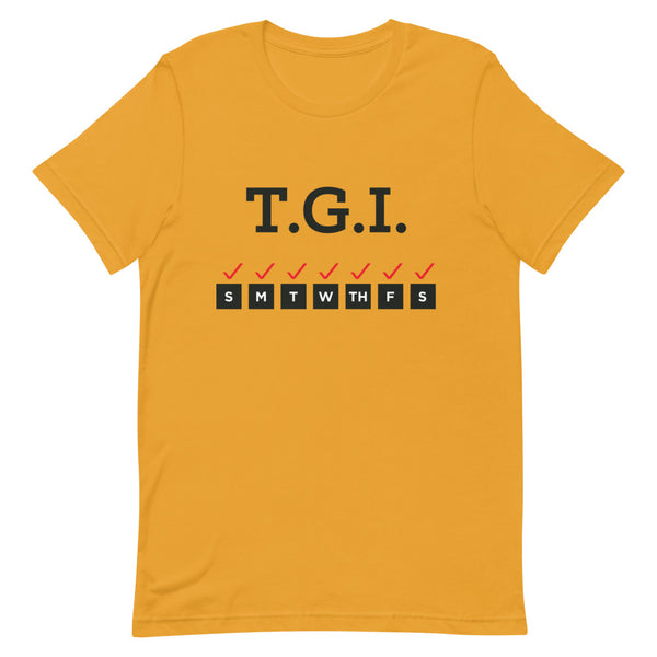 Thank God It's... (Black Letters) T-Shirt