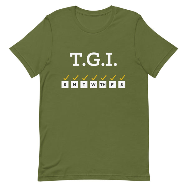 Thank God It's... (White Letters) T-Shirt