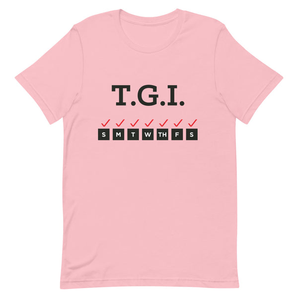 Thank God It's... (Black Letters) T-Shirt