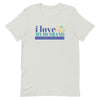 I Love My Husband T-Shirt (Blue)